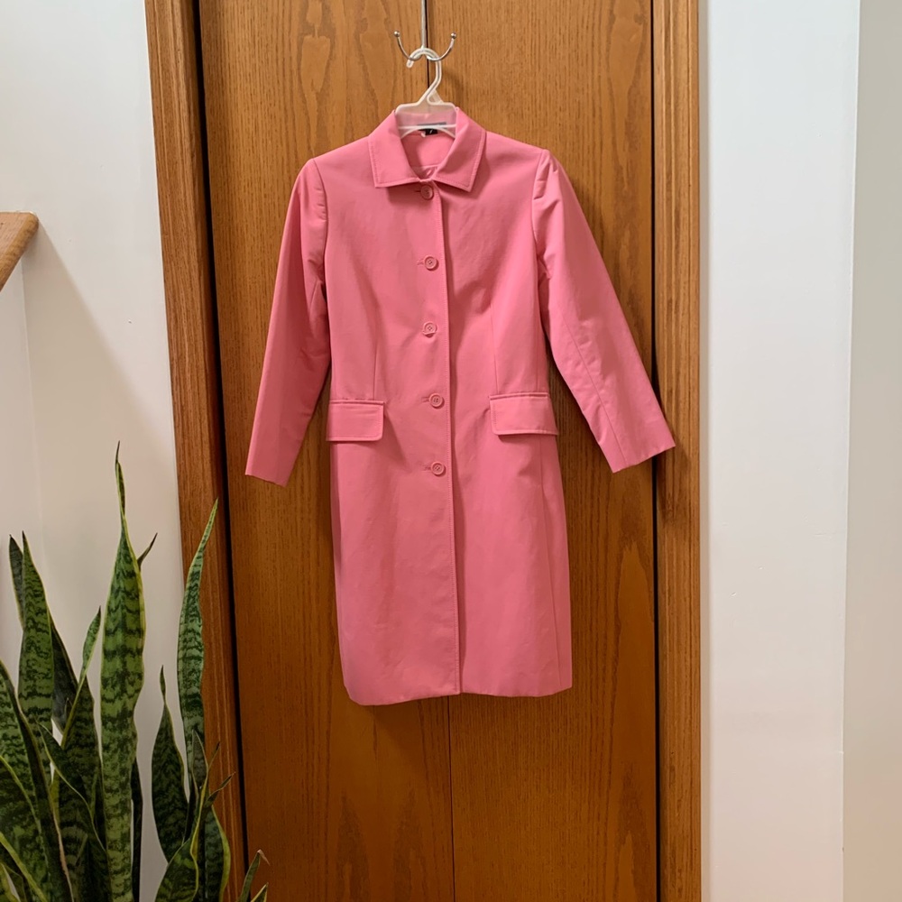 Elegant Pink Women's Coat